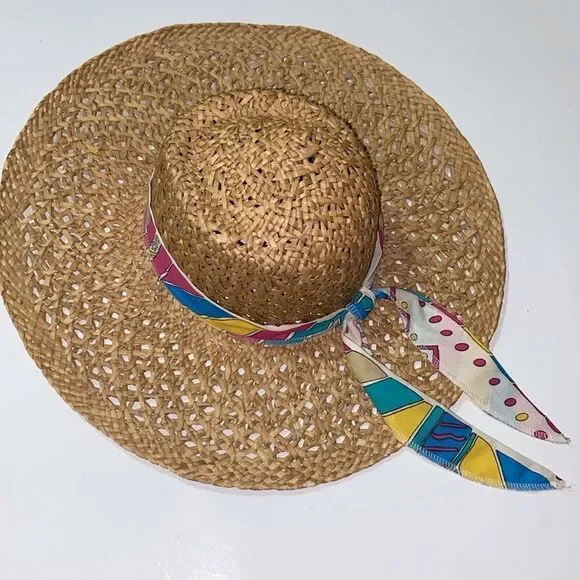 Handmade Vintage Straw Women Hat
